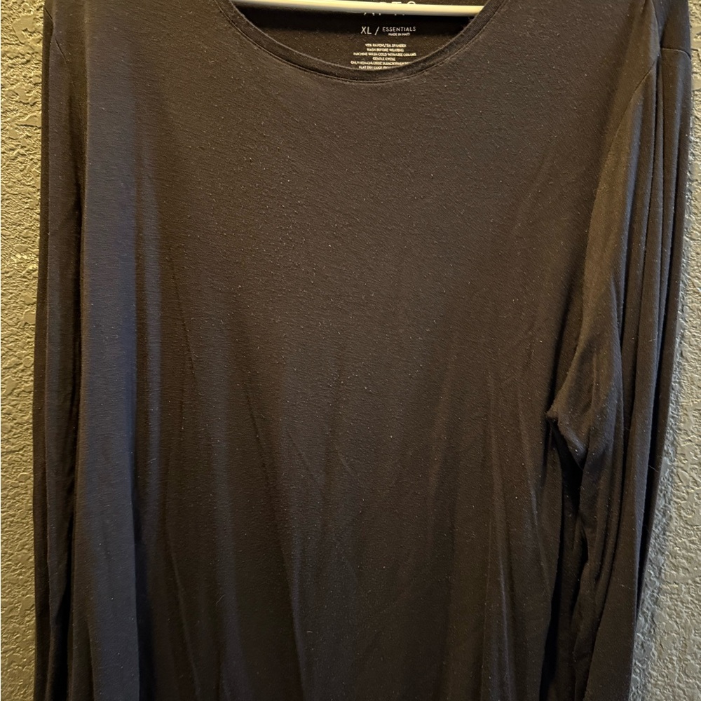 Apt. 9 black Long Sleeve Tee